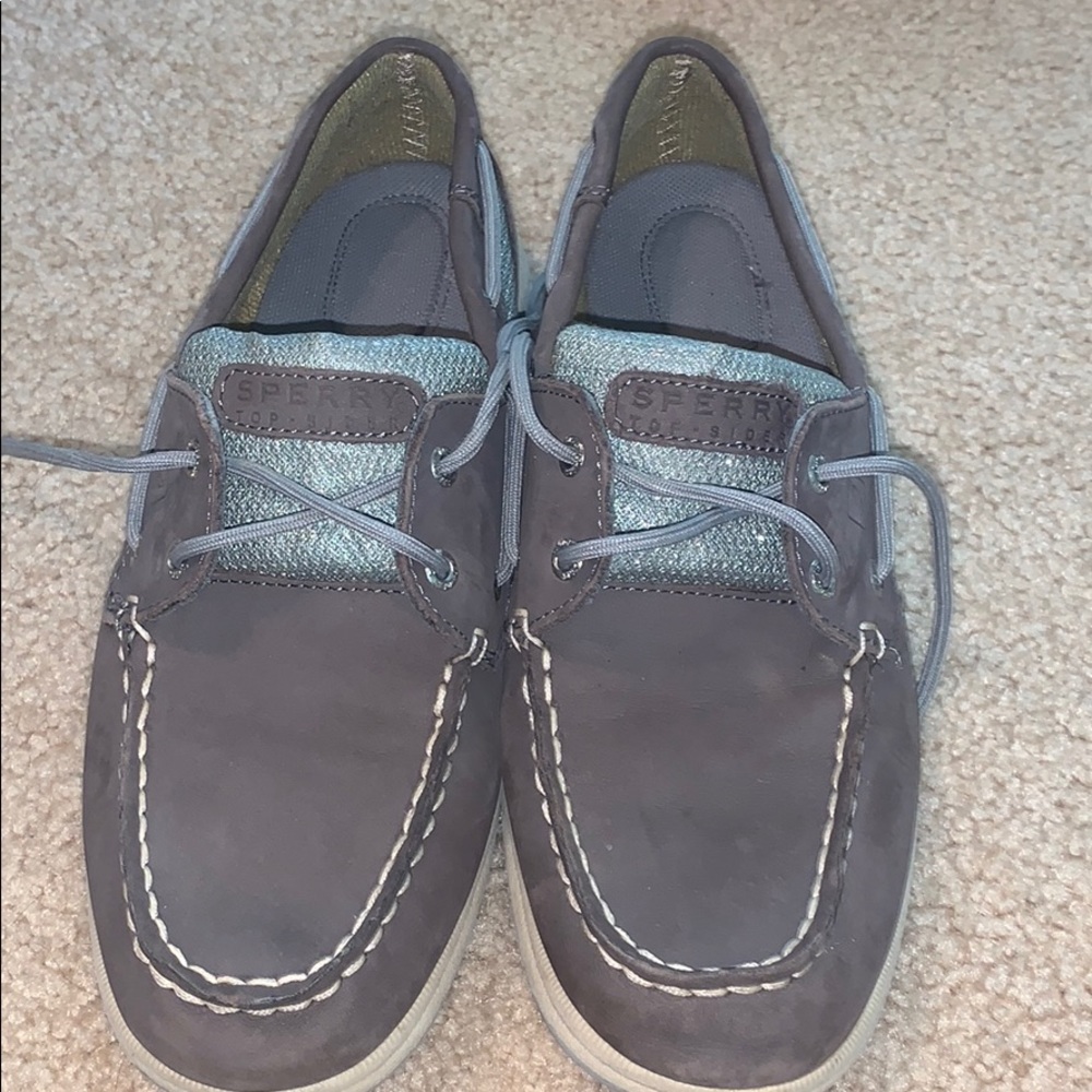 Light Grey Women’s Sperry’s Size 8.5